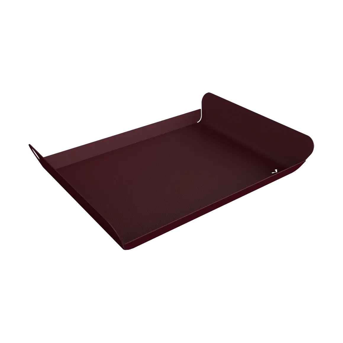 Fermob Alto bricka 23x17 cm Black cherry (vinröd)