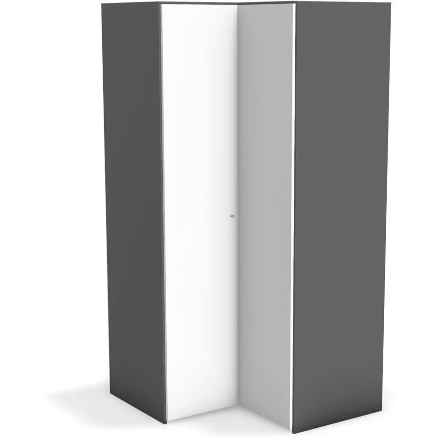 Kleiderschrank Window anthrazit Holzwerkstoff B 107 cm - Möbel Konfigurator: Traummöbel individuell zusammenstellen