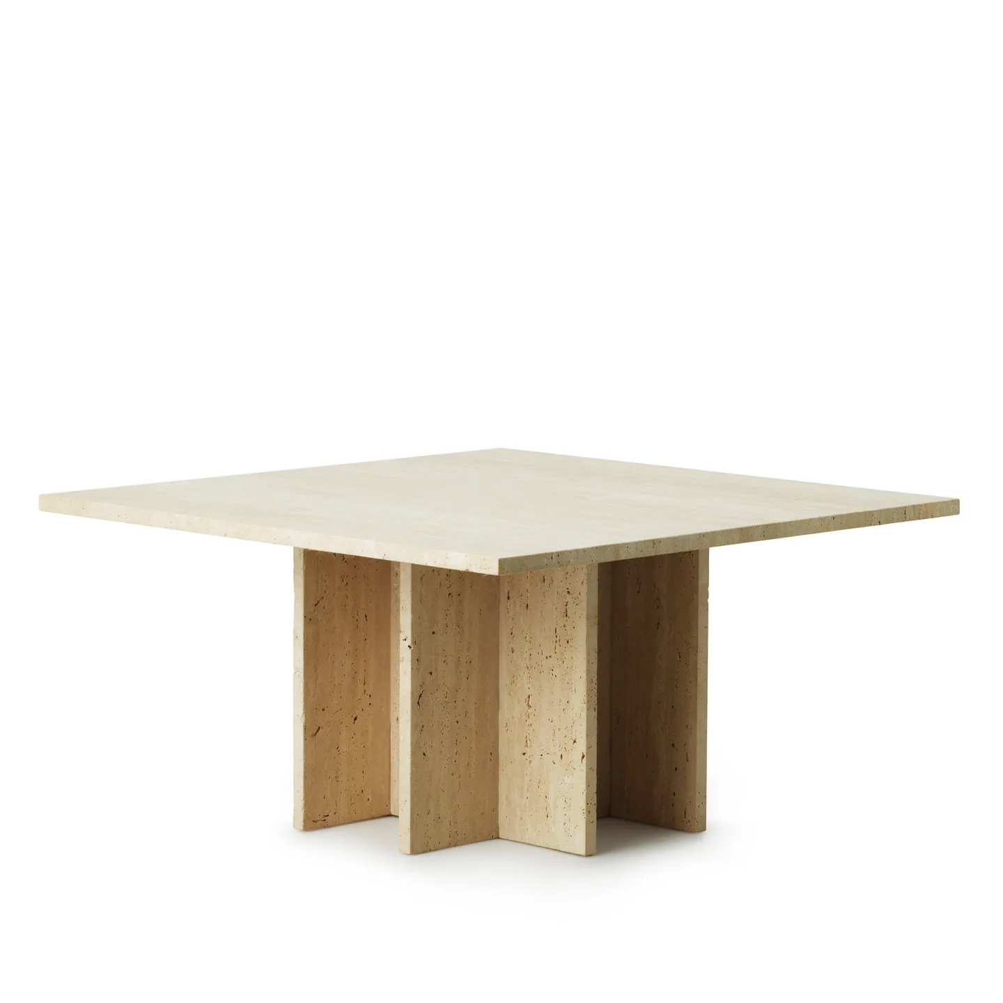 Normann Copenhagen - Edge Coffee Table Large - Soffbord - Simon Legald - Beige - Sten