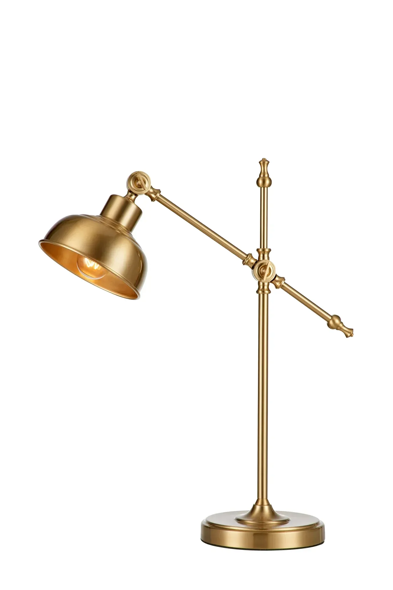 Grimstad Tischlampe Messing