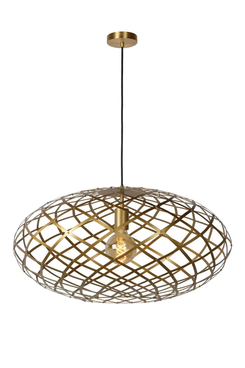 Lucide - Wolfram Ø65 - Taklampa - Mattguld/mässing