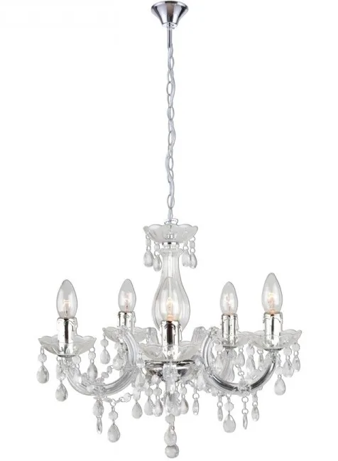 Globo Lighting - Cuimbra Ø45 - Kristallkrona - Krom