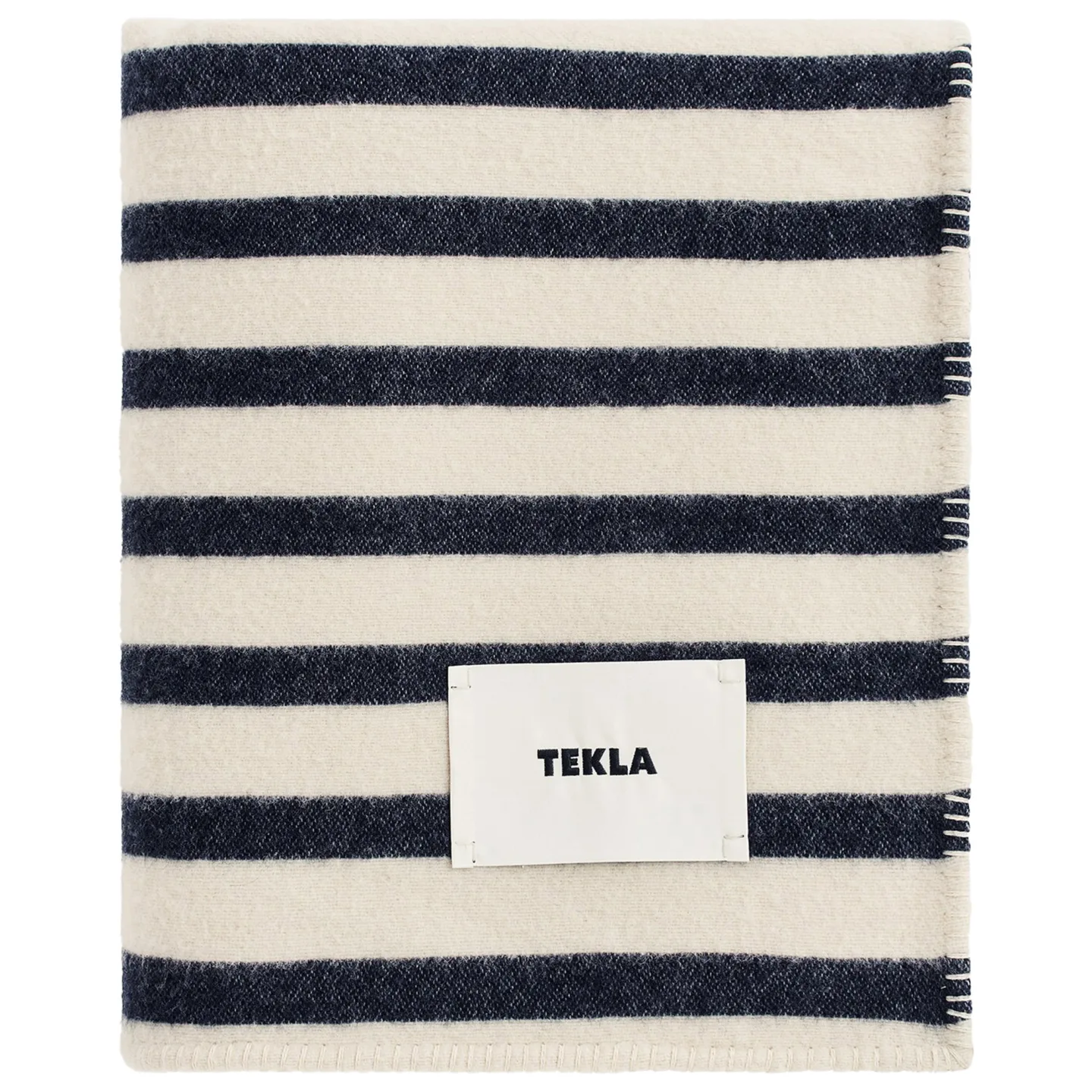 Tekla - Blanket Stripes Magpie Stripes - Plädar och filtar - Mönstrad - Bomull