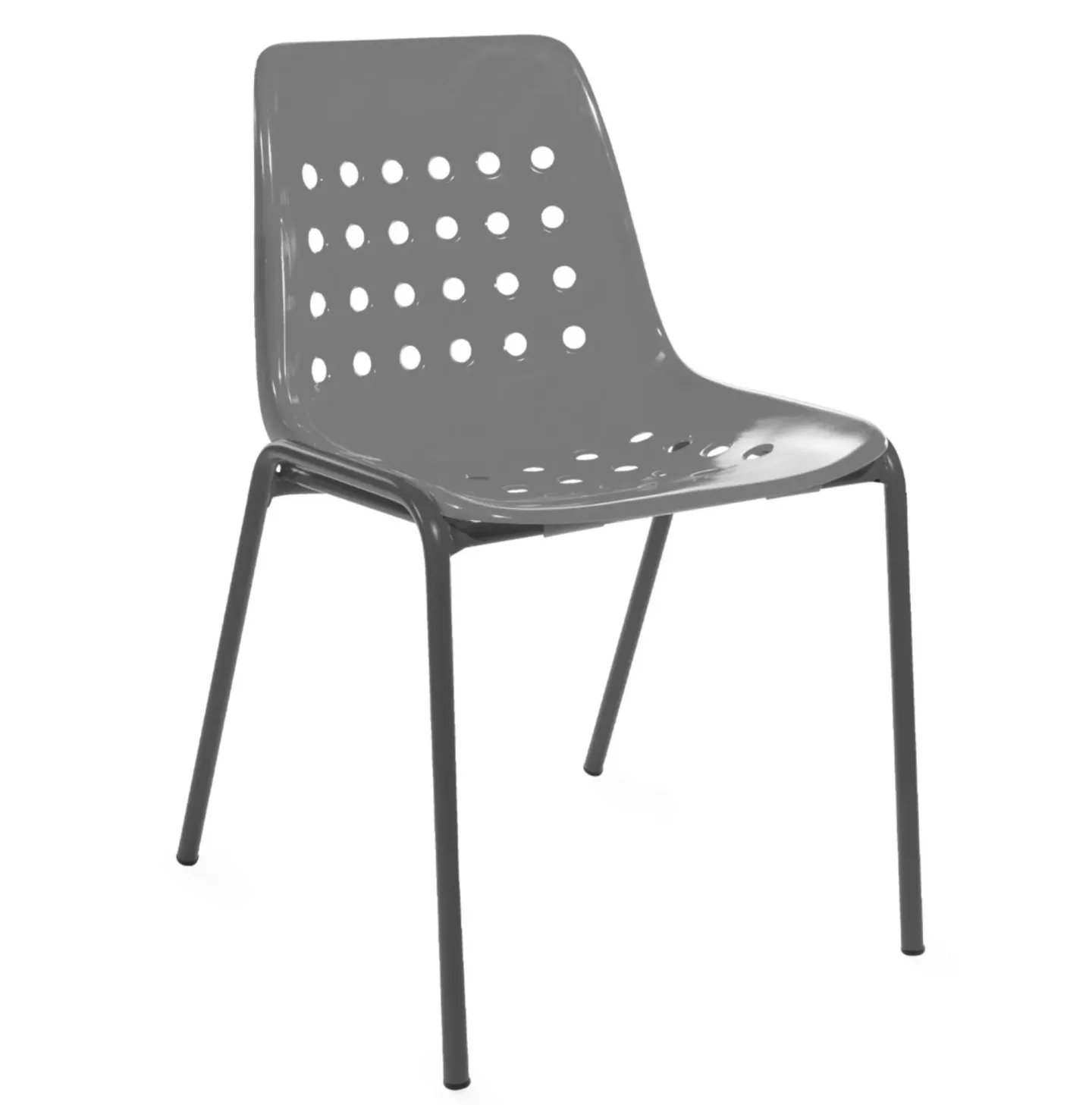 Schaffner Schalen-Stuhl Bermuda Grau | Schubiger Möbel