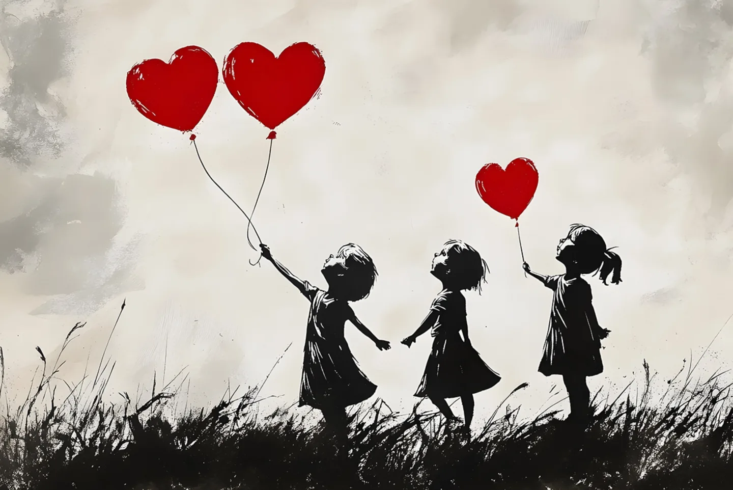 image LAND Bild mit Rahmen Love Balloons | Schubiger Möbel