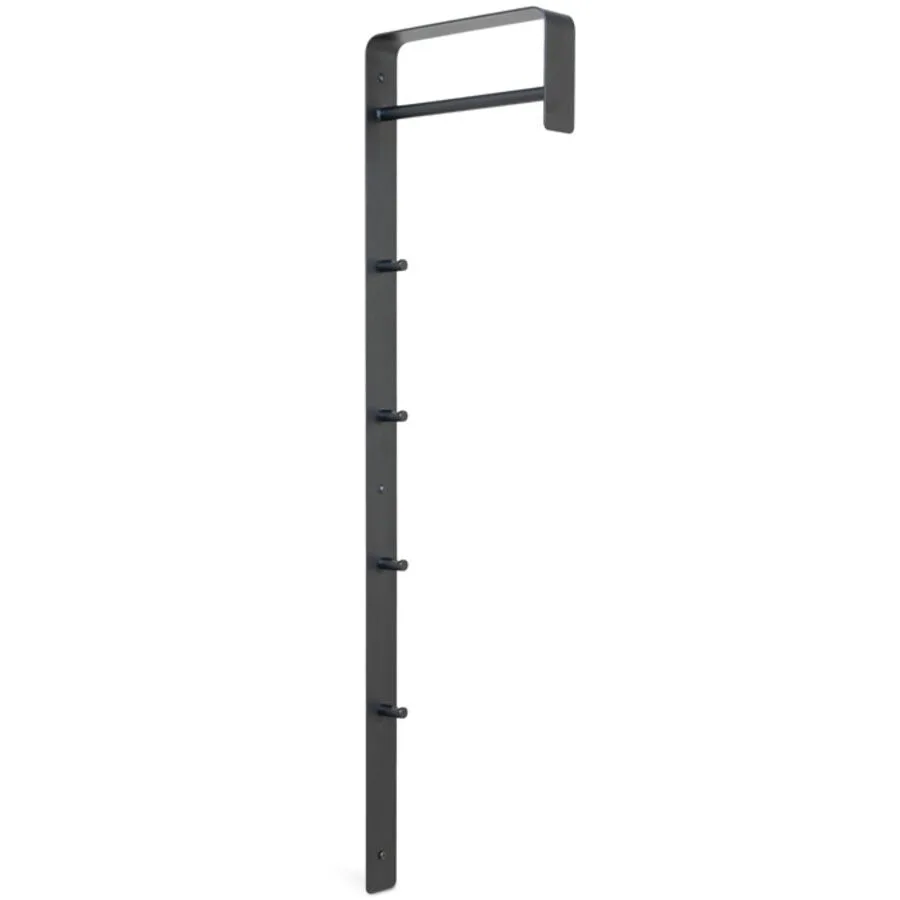 Spinder Design Garderobe Skadi Schwarz Stahl 115 cm