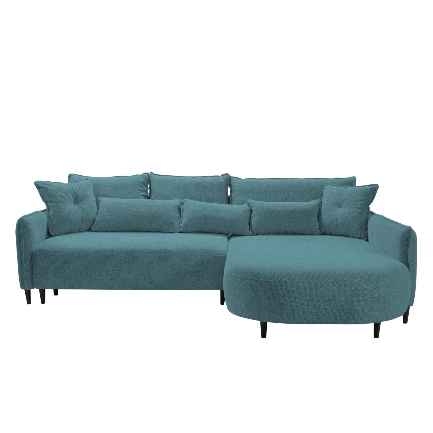 Bornalle 3-sits Bäddsoffa med divan - turkos