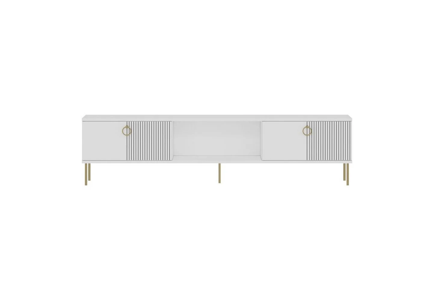 Neyra Tv-bänk 180 cm - Vit