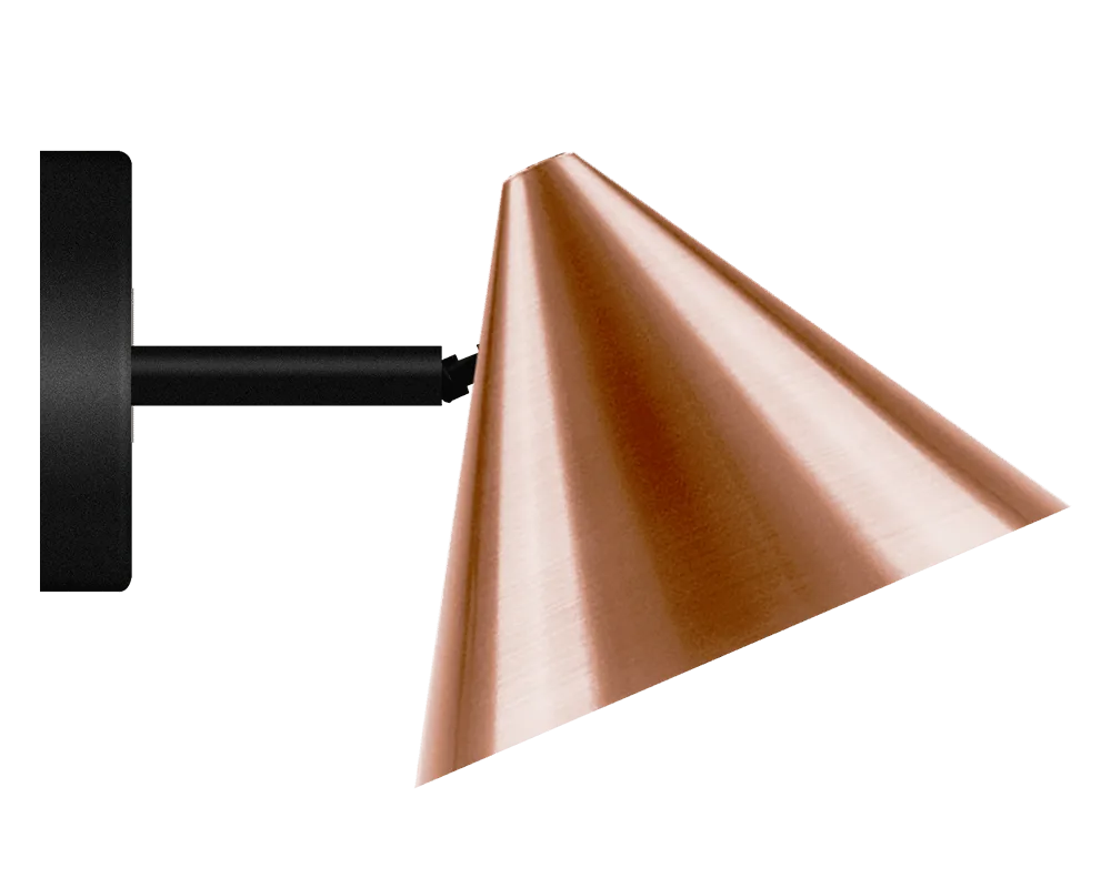 Westal - Tratt Micro IP20 - Vägglampa - Råkoppar