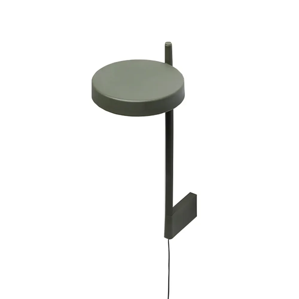 Wastberg+ w182 Pastille br2 vägglampa olive green, lång arm