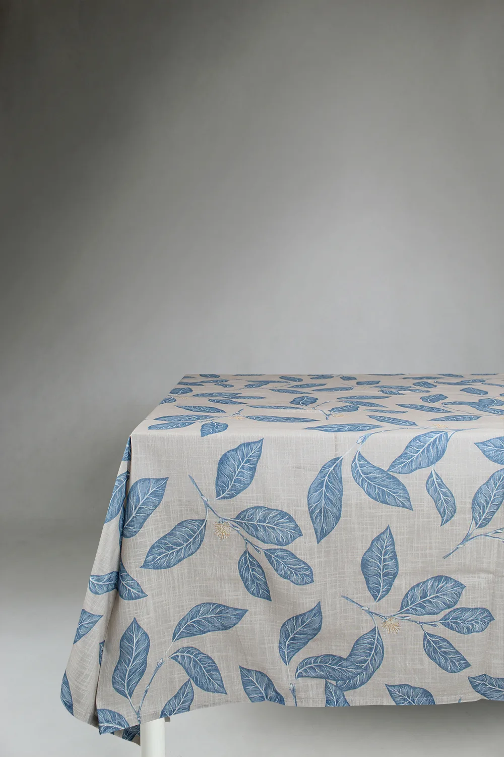 Dukar - Bomullsduk Morris (blå) (Størrelse: 140 x 250 cm)