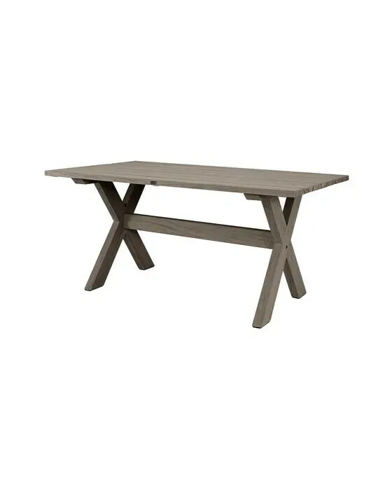 Cross spisebord charcoal 160cm
