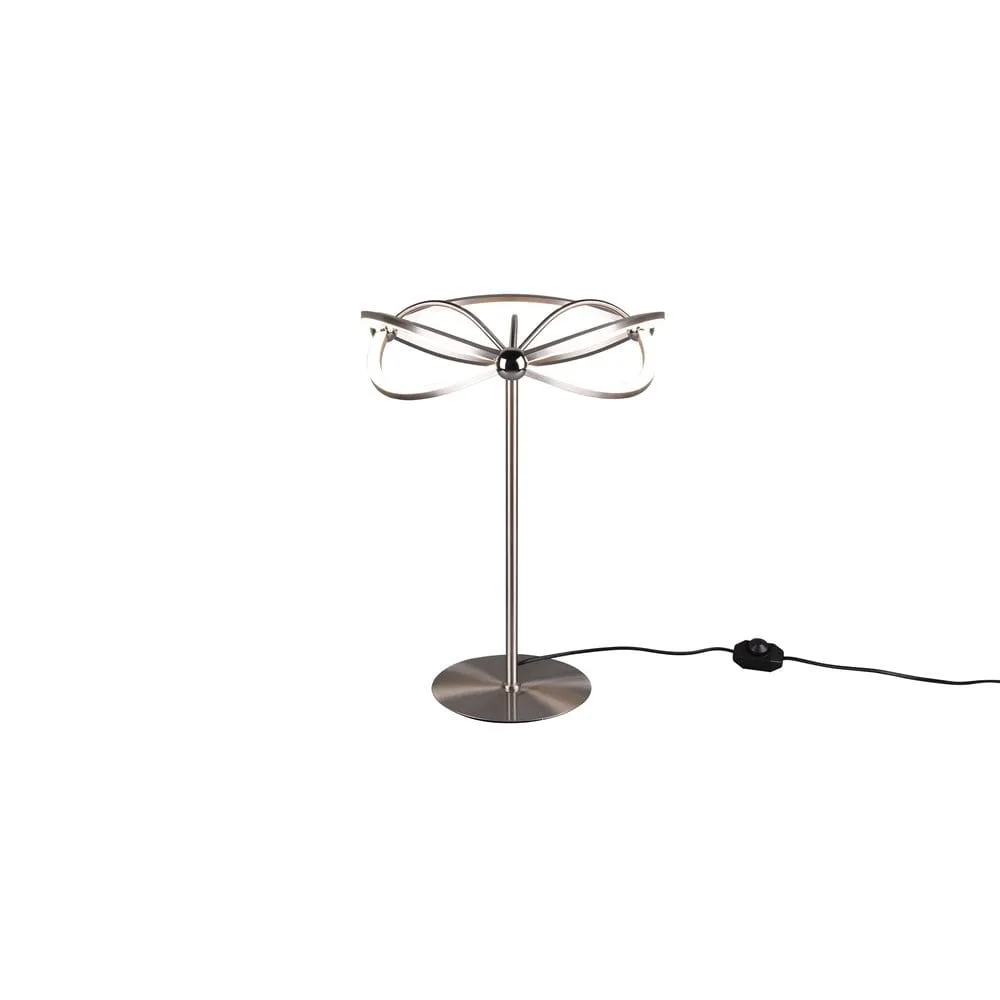 Bordslampa Charivari - Borstad stål