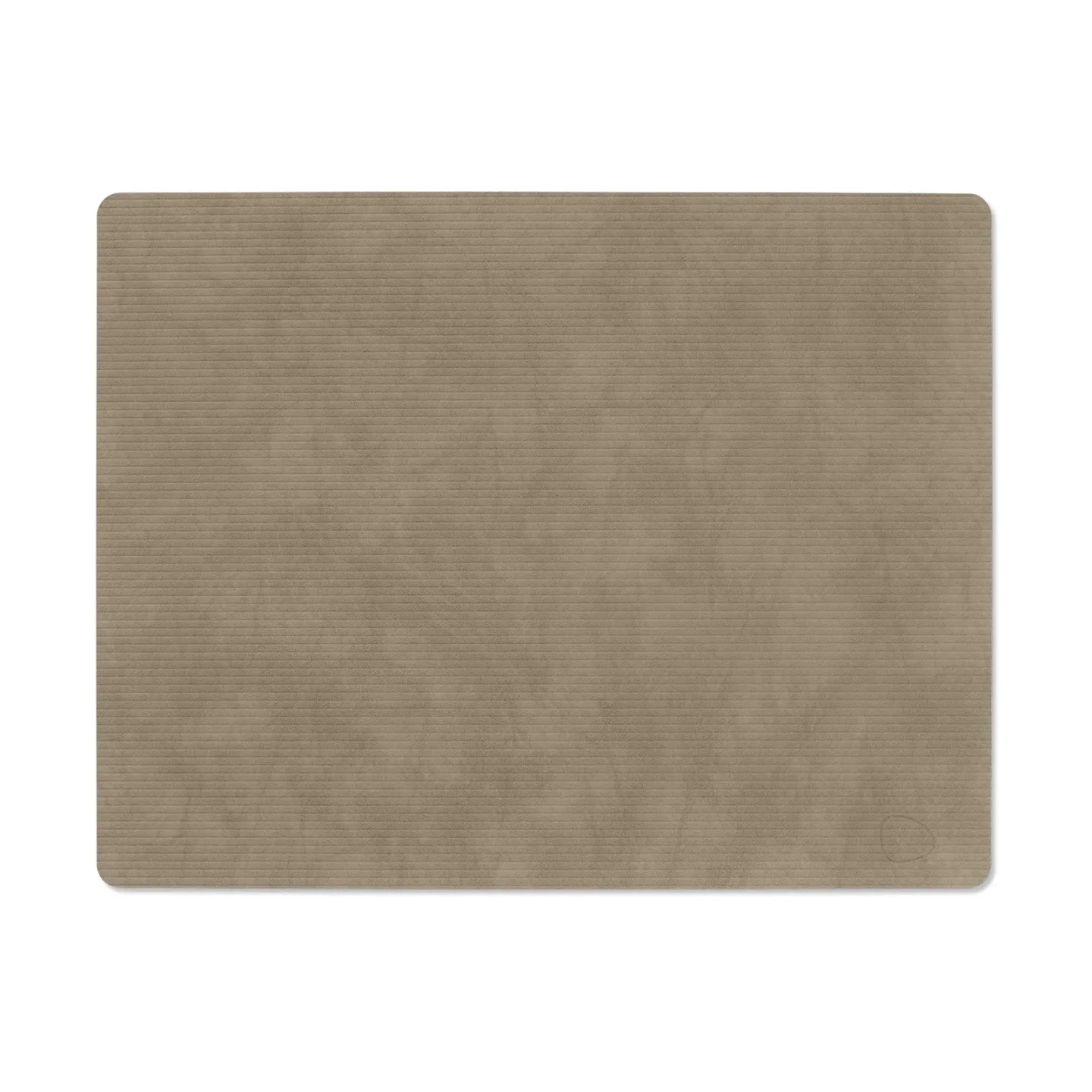 LIND DNA Corduroy Tischset square L Nomad Grey