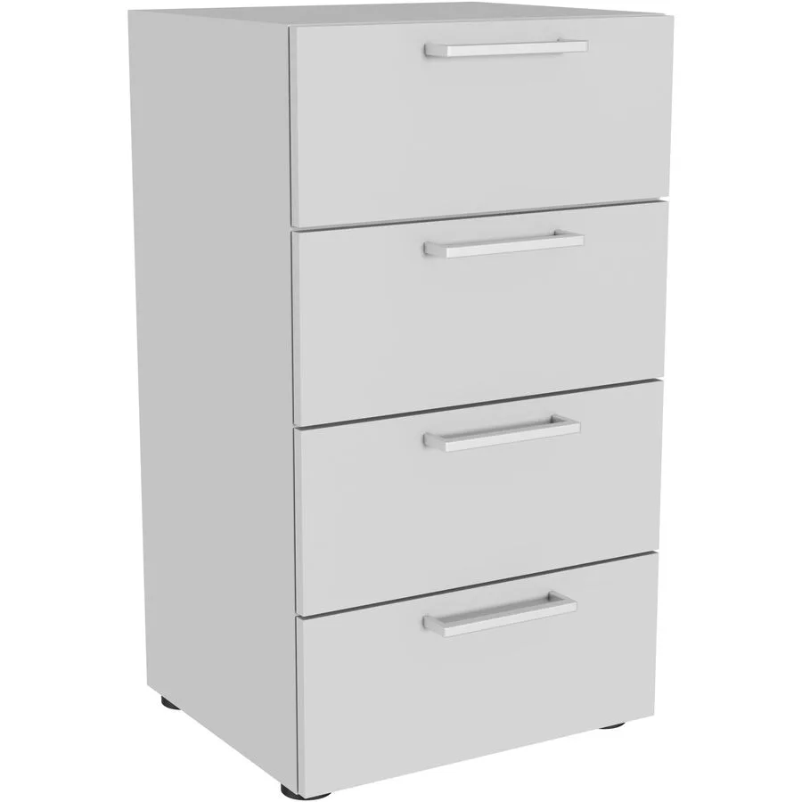 Kommode Window Grau Holzwerkstoff 41 cm 35 cm - Farbe: lichtgrau - Möbel Konfigurator: Traummöbel individuell zusammenstellen - Schweizer