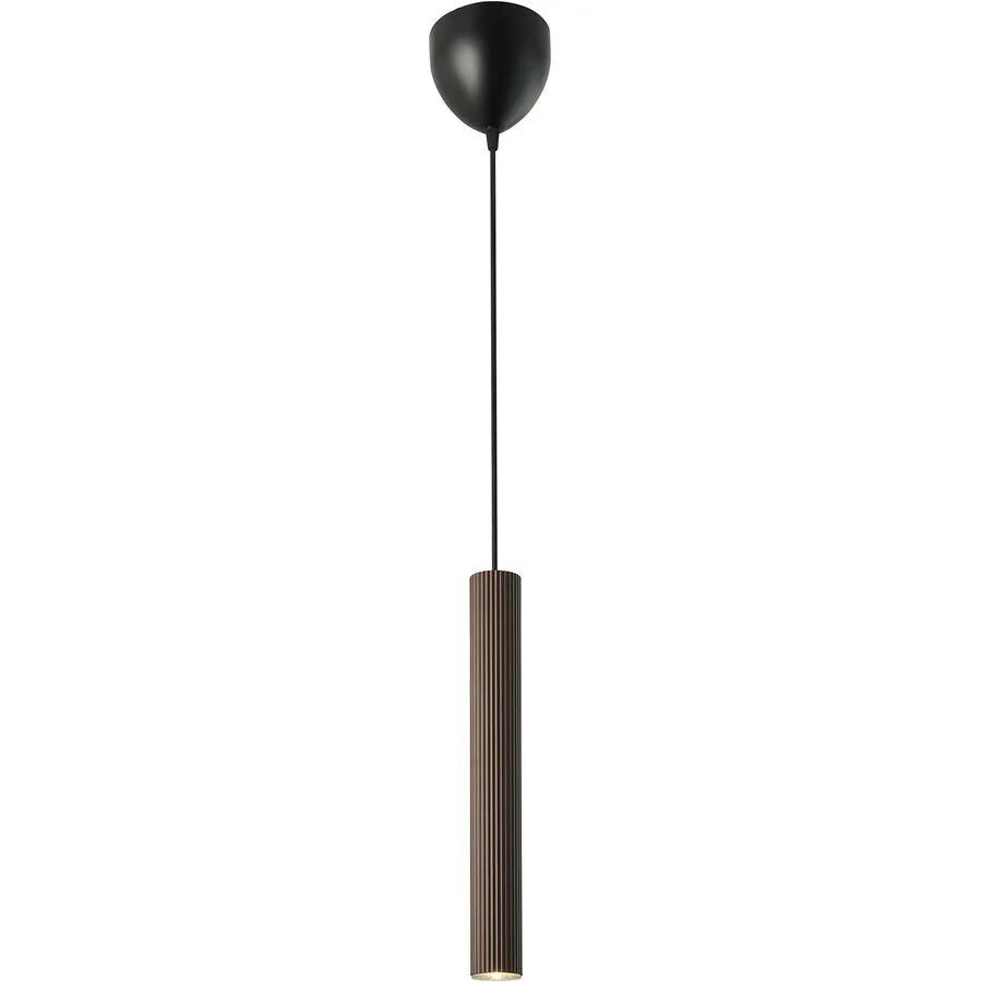 NORDLUX Pendellampe Vico Braun Metall B 5 H 40 cm