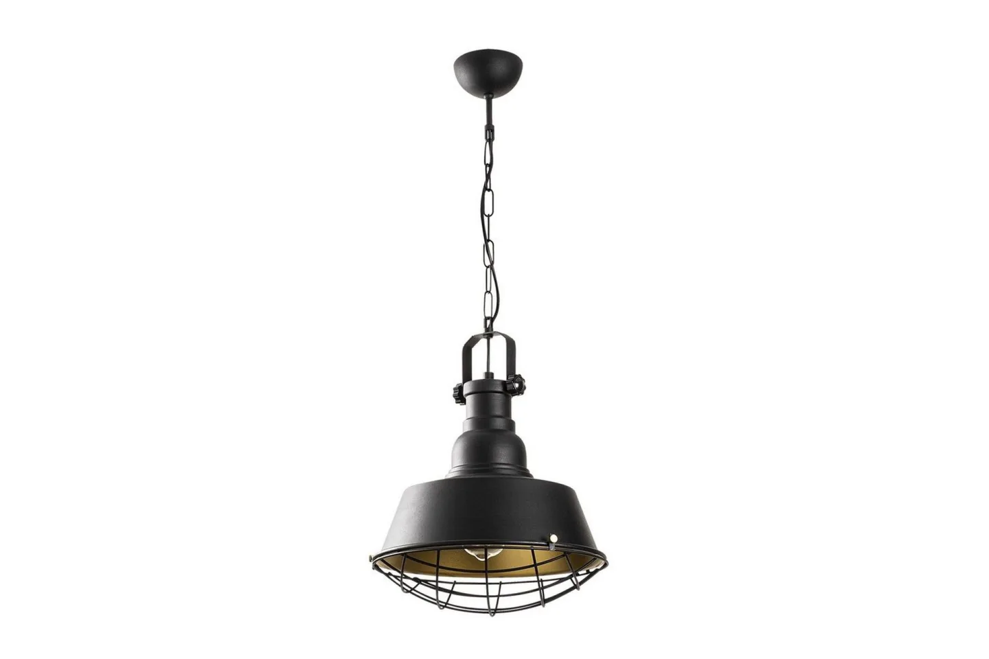 Taklampa Rathour Titanium Svart / Rany - Guld/Svart