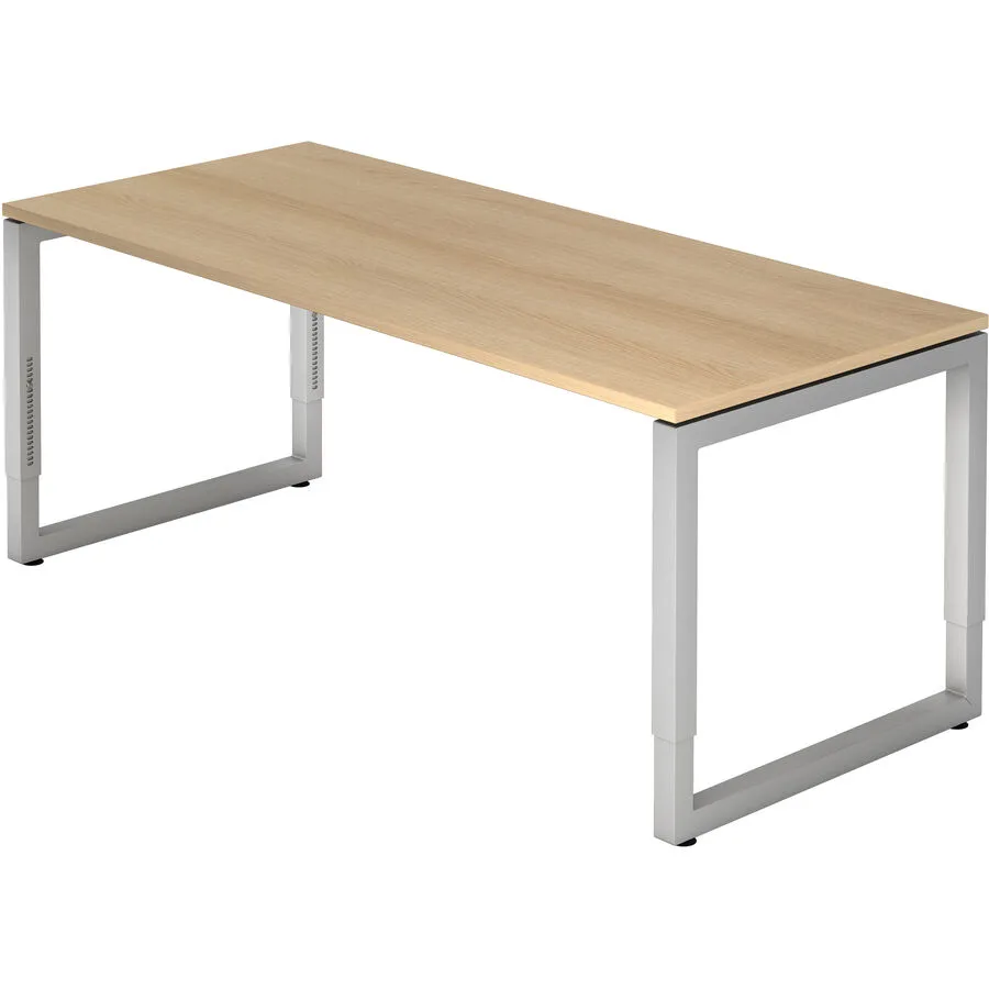 Schreibtisch Office eiche Holzwerkstoff B 180 T 80 cm
