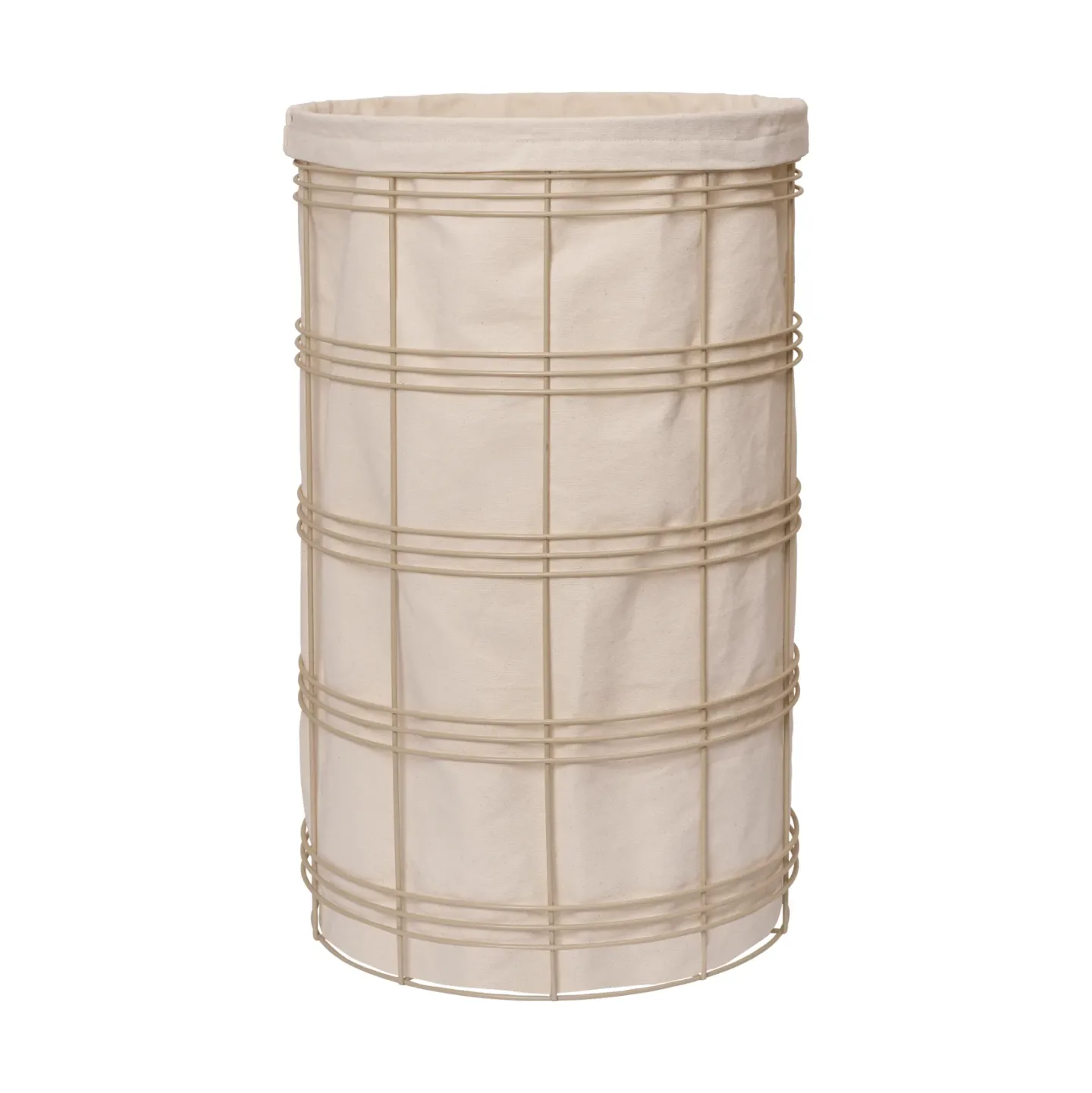 Ferm Living Fio Wäschekorb Cashmere-natural