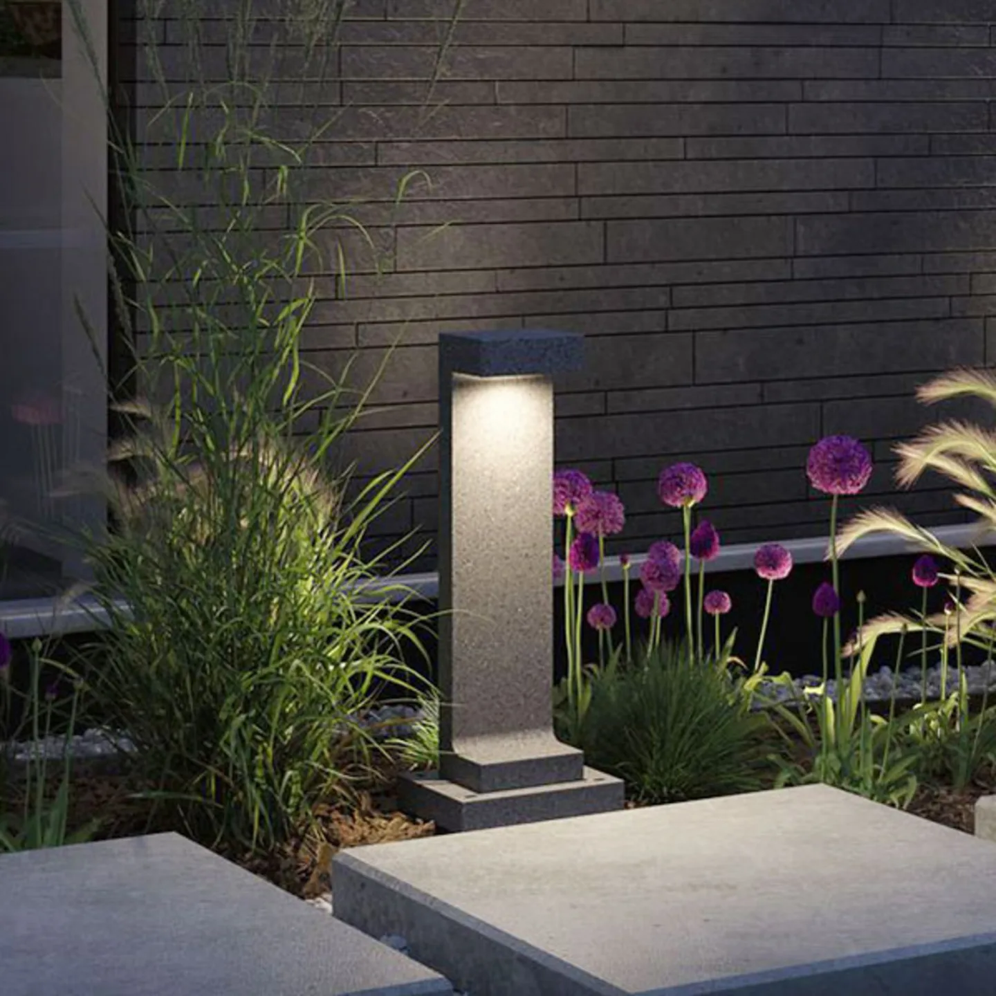 Concrea Hage Lampe H45 Sandstone - Paulmann - Moderne - Betong - Med en lyskilde