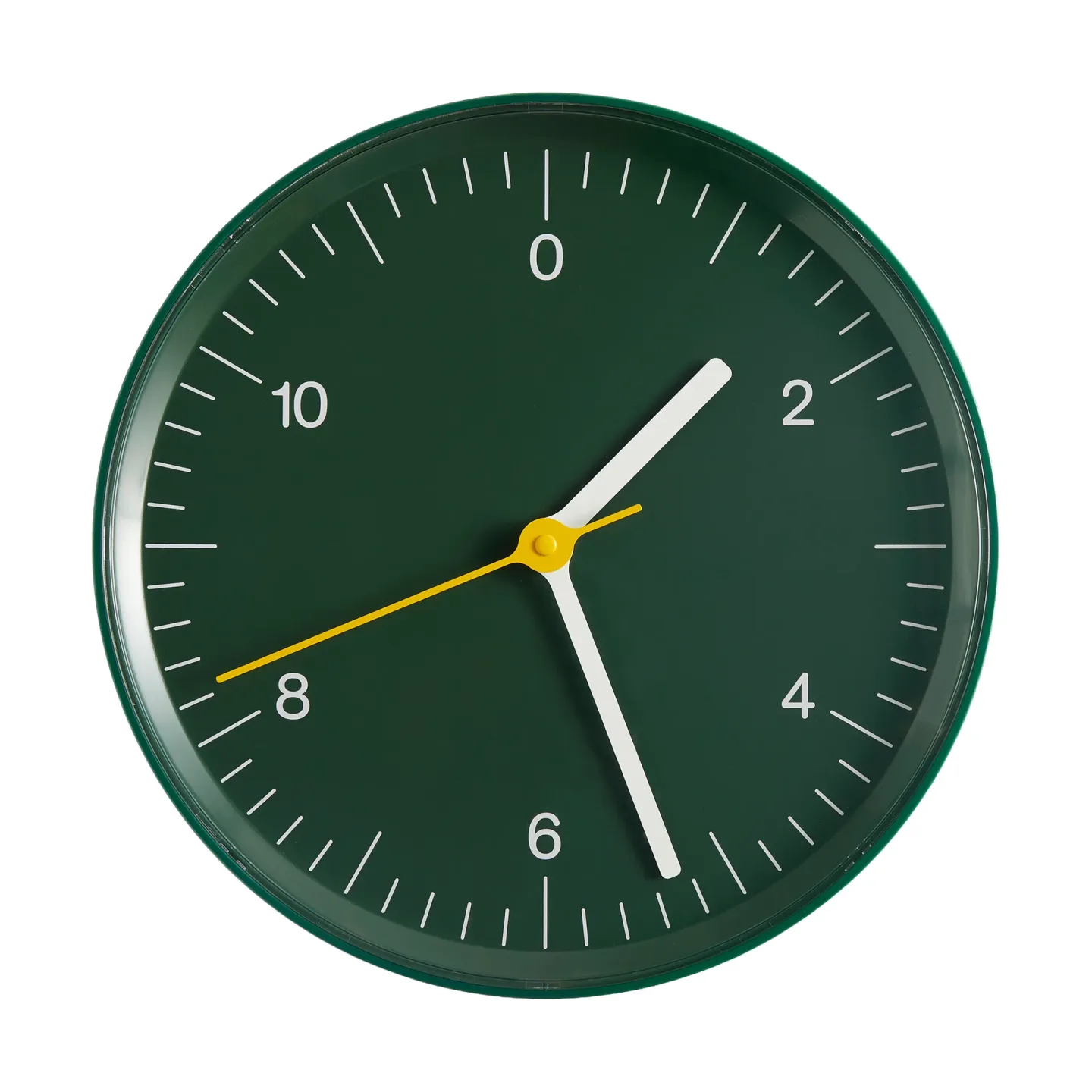 HAY Wall Clock Wanduhr Ø26,5cm Green