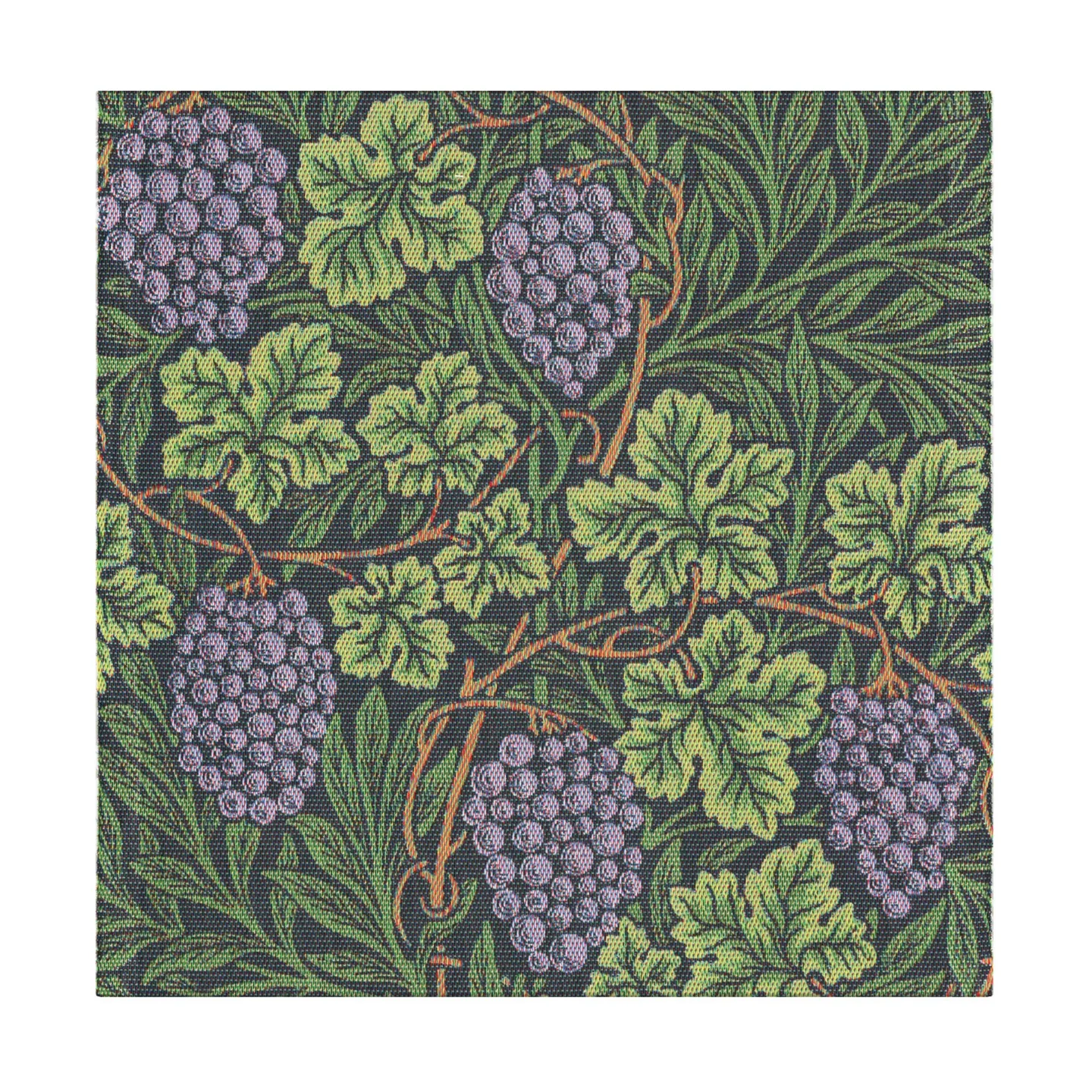 Ekelund Linneväveri Vine Serviette 35x35 cm Grün