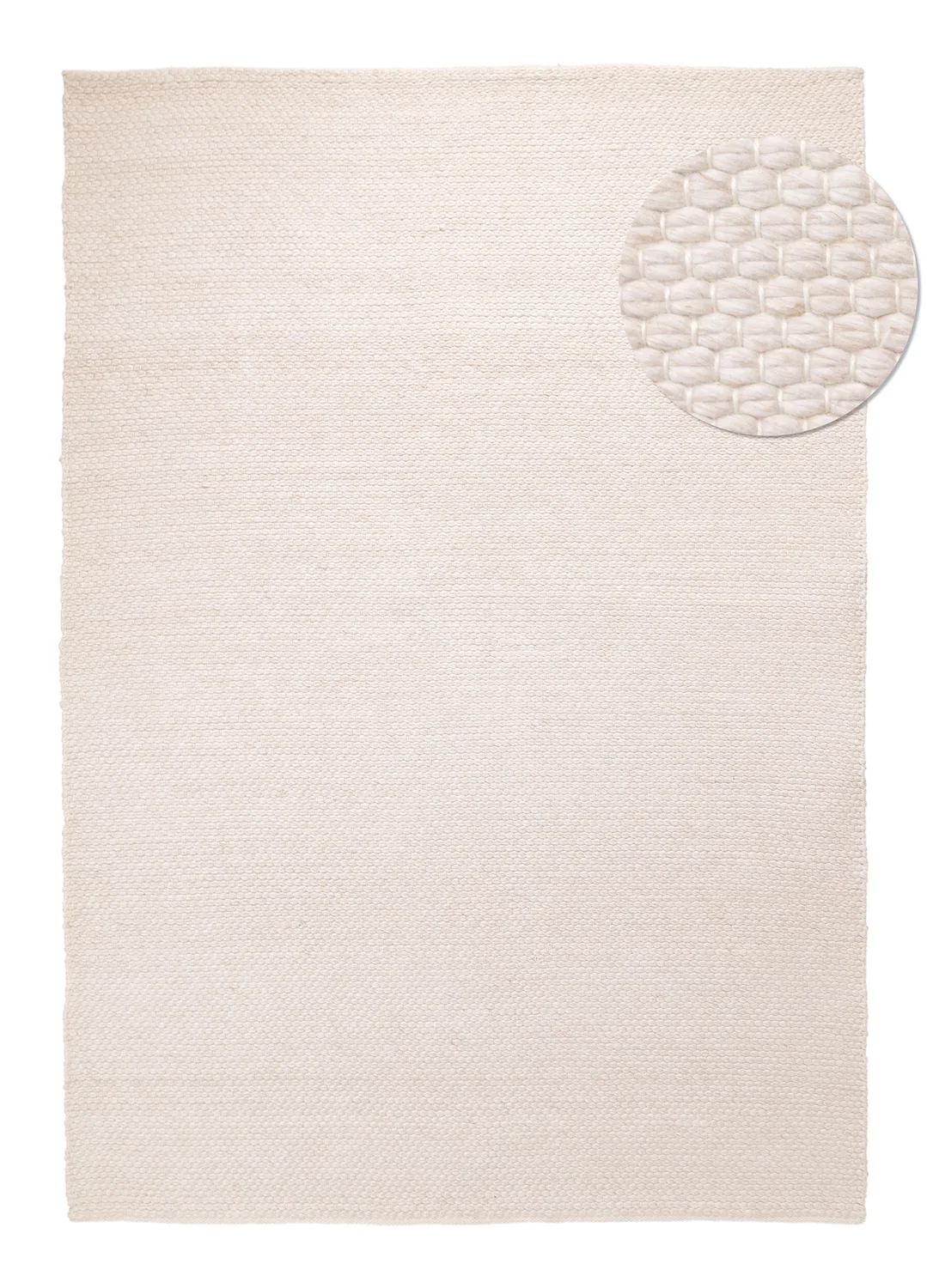 Innendørs/Utendørs tepper - Arco Wool Look (krem) (Størrelse: 240 x 340 cm)