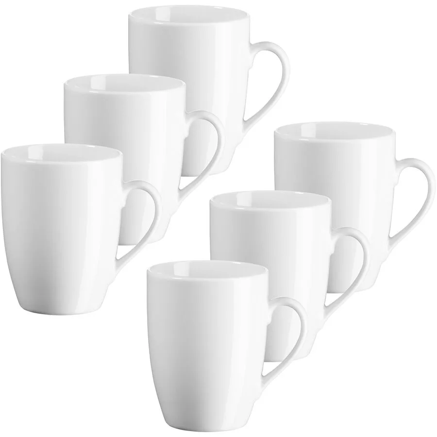 MÄSER Kaffeebecher-Set Barca Weiss Porzellan 10 cm