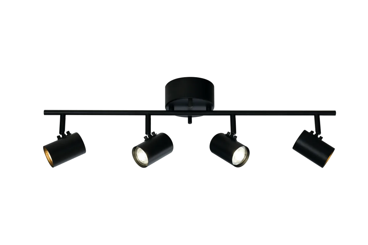 Aneta Lighting - Hugin 4 - Spotlight - Svart