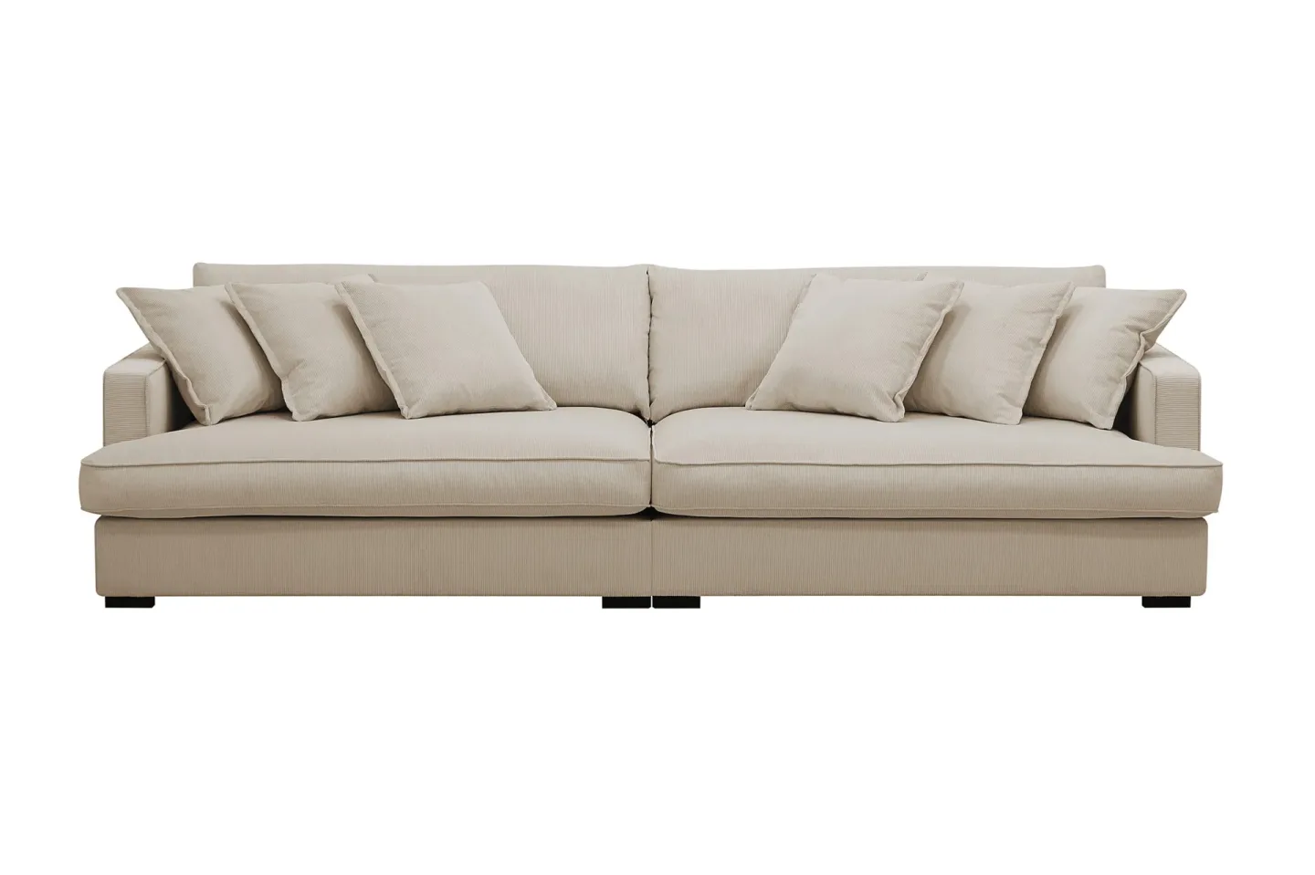 Rossita Lyx 3,5-sits Extra djup Soffa i Manchester - Greige