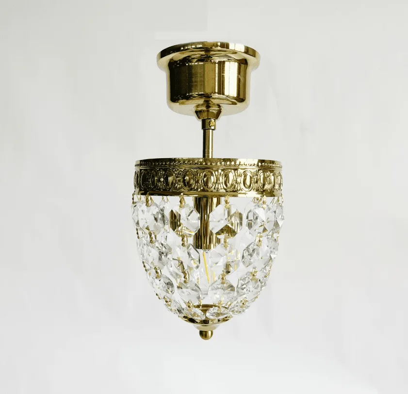 Norrsken Design - Floria Ø15 - Kristallkrona - Guld