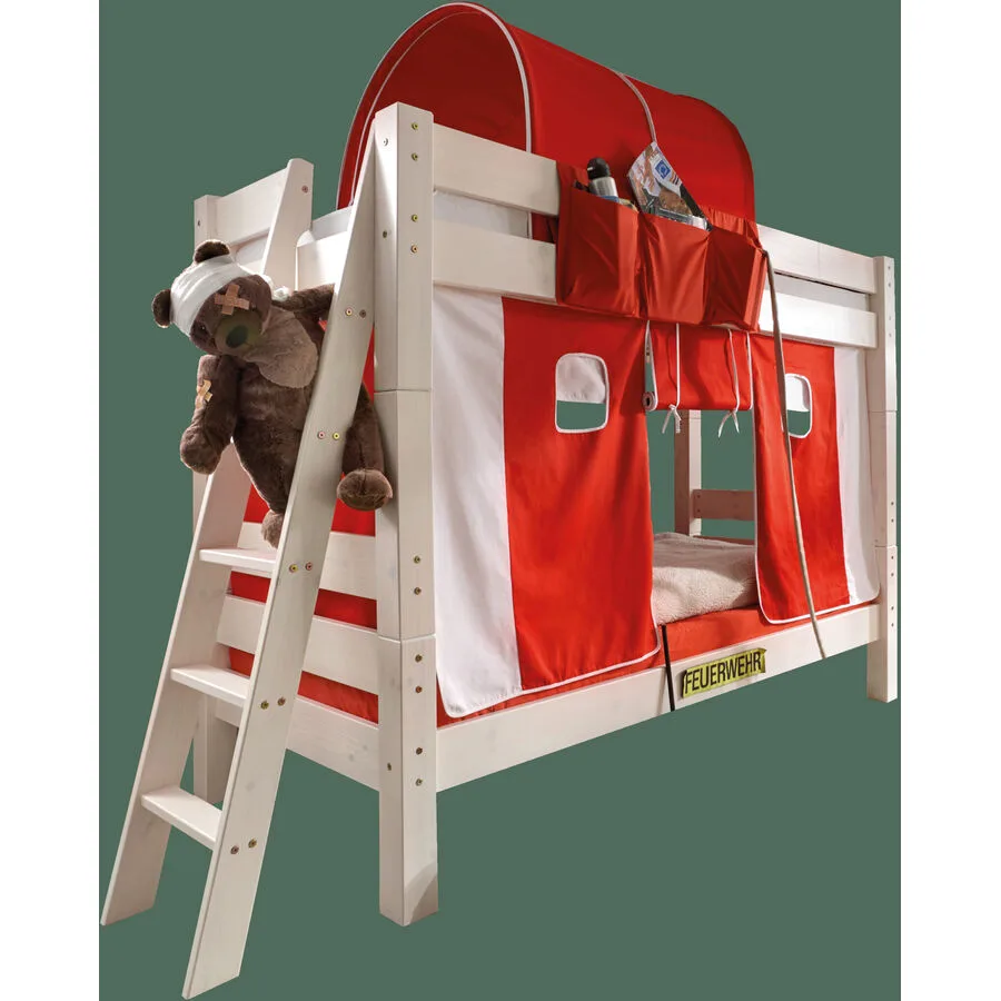 Hochbett Kiddi weiss Kiefer 90 x 200 cm