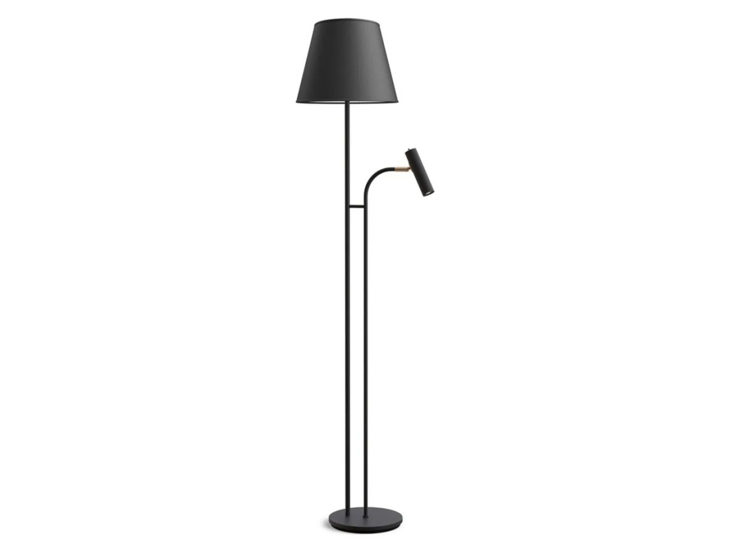 Slender Stehleuchte Black/Black - Belid - Wohnzimmer - Metall