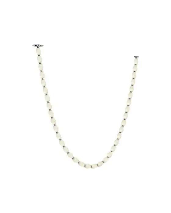 Collier Alabaster 108 Chandelier Polished Nickel 3000K