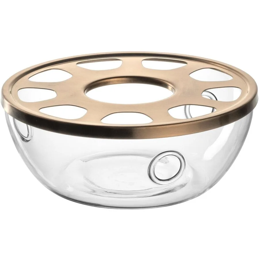 Stövchen Leonardo transparent Glas B 15 cm