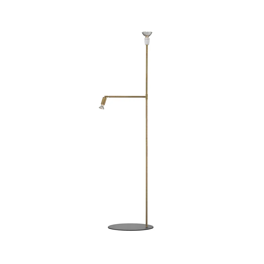 Örsjö Galax Golvlampa Rå mässing