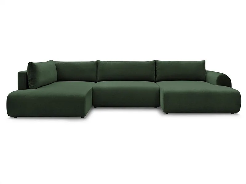 Wohnlandschaft BOBOCHIC LUCIEN Stoff grün