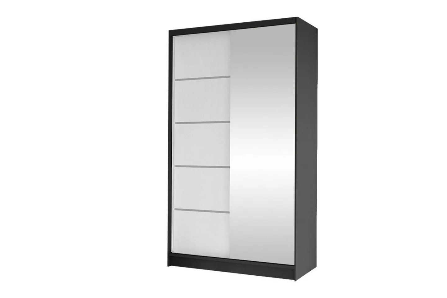 Glenmore Garderob m. Spegel White -