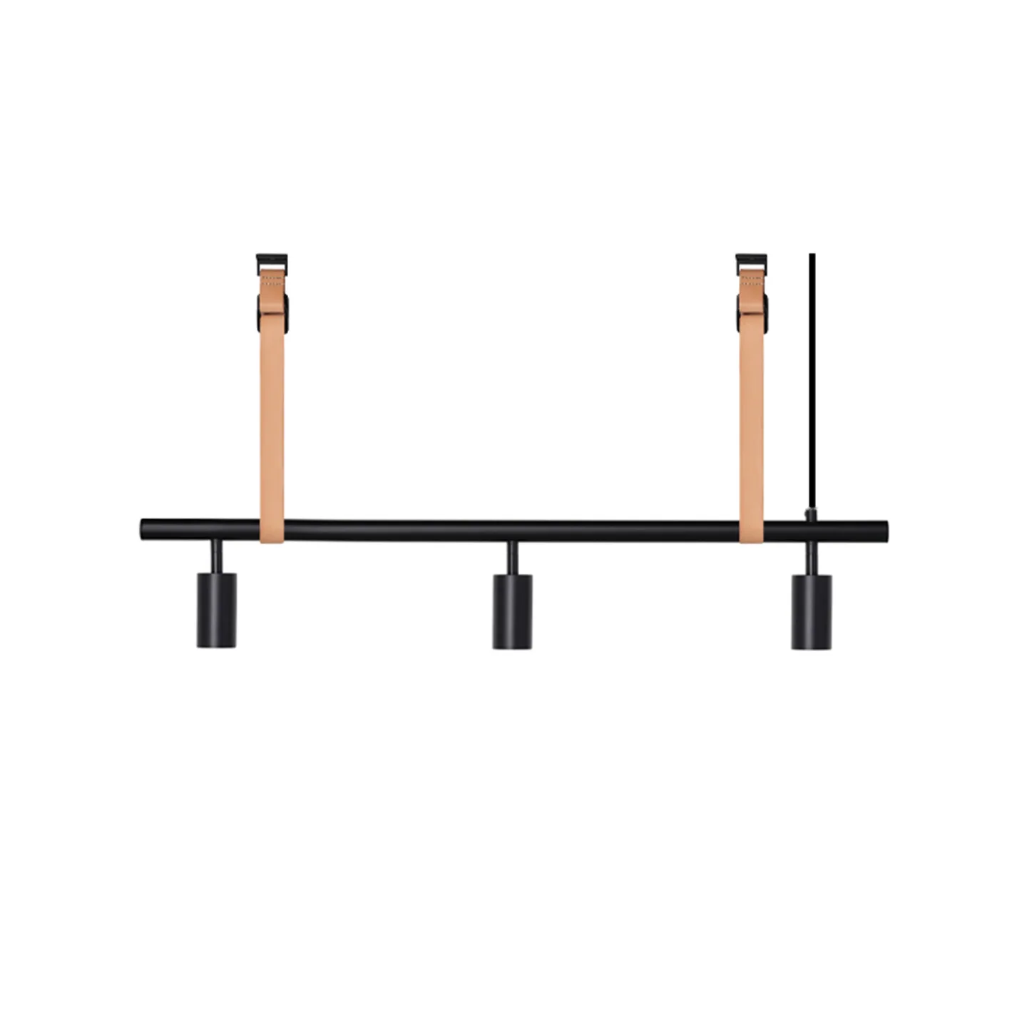 Rubn - Long John 3 Black / Nature Leather - Takkronor - Niclas Hoflin - Svart