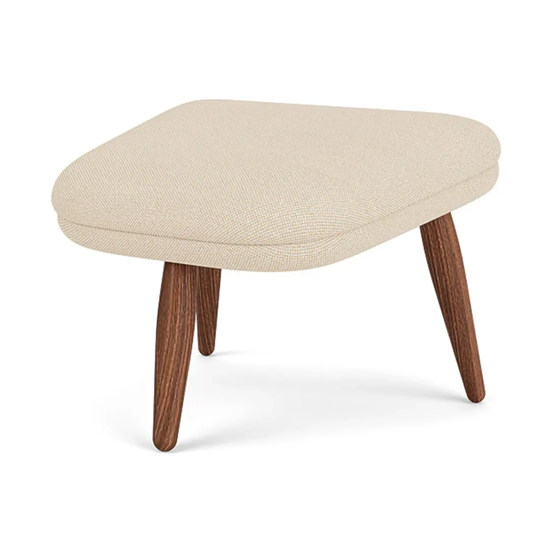Audo Copenhagen Oda ottoman Hallingdal 0200-valnöt