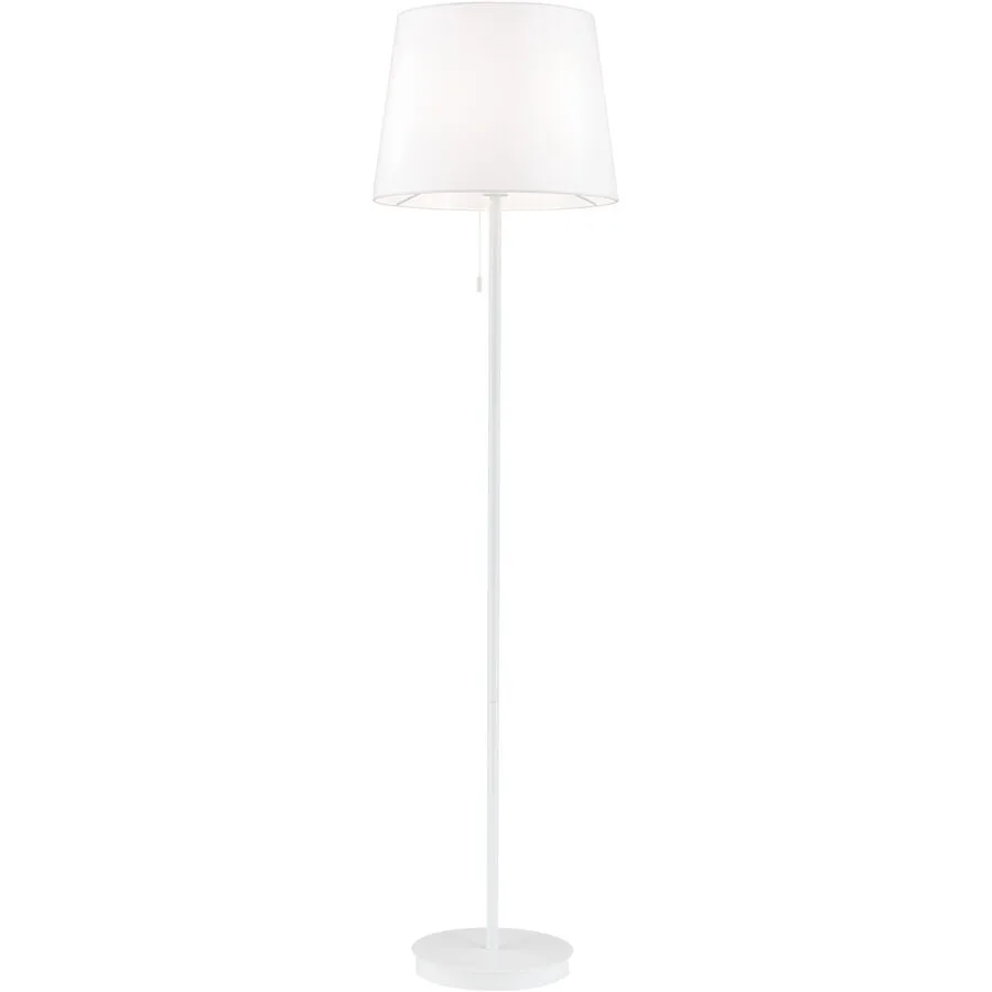 Stehlampe Ludwig Weiss Stahl 40 cm 40 cm