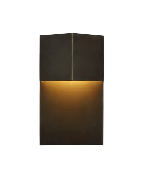 Rega 12" Wide Sconce Bronze