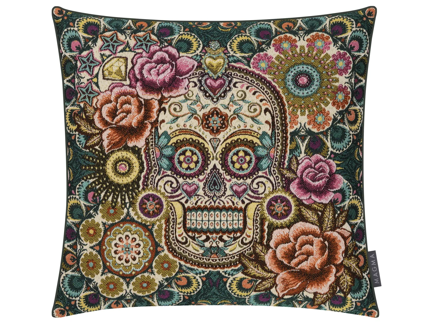 Magma Kissenhülle Skull Bunt 45x45 cm | Schubiger Möbel