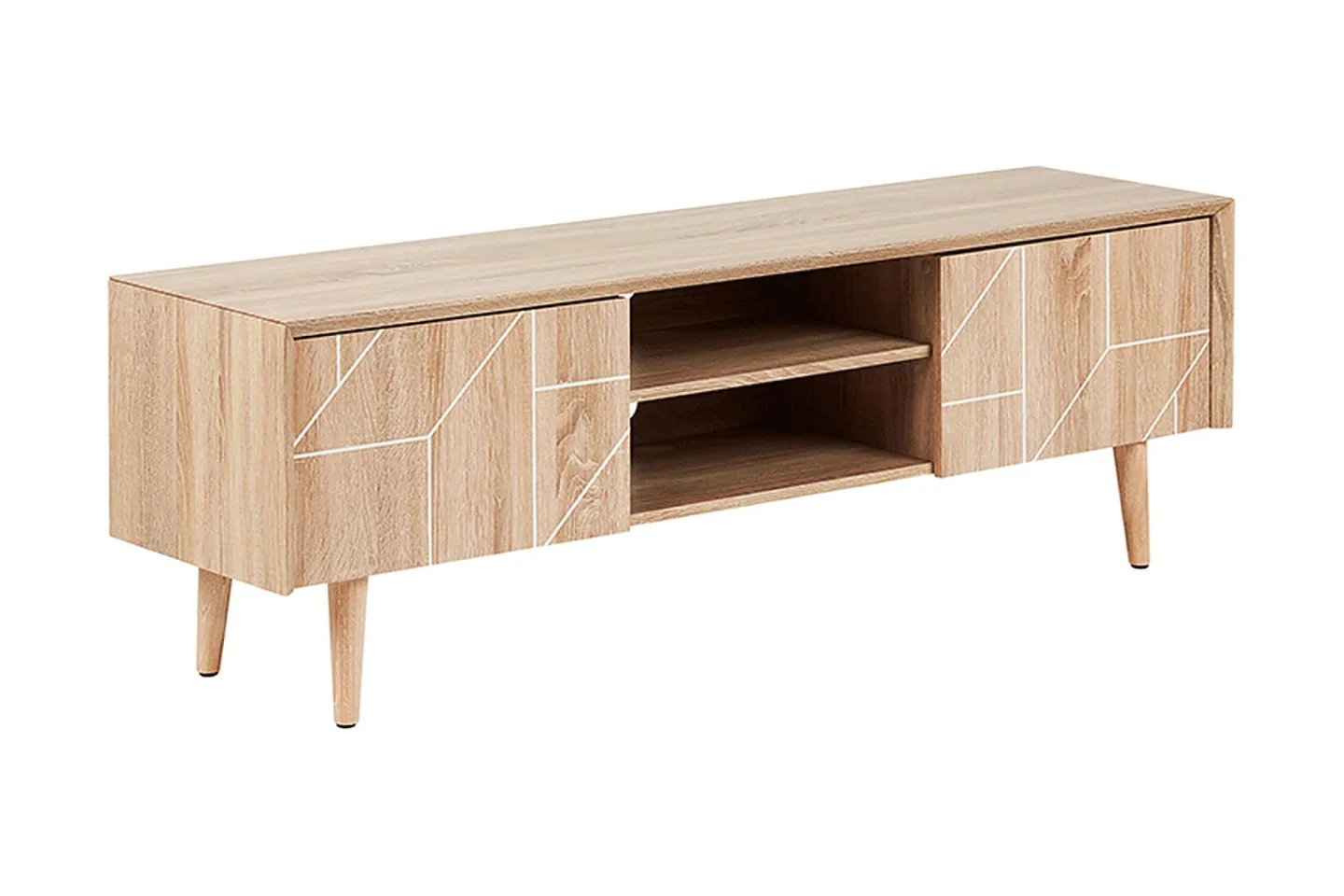 Magarian TV-Bänk 150 cm - Trä/Natur