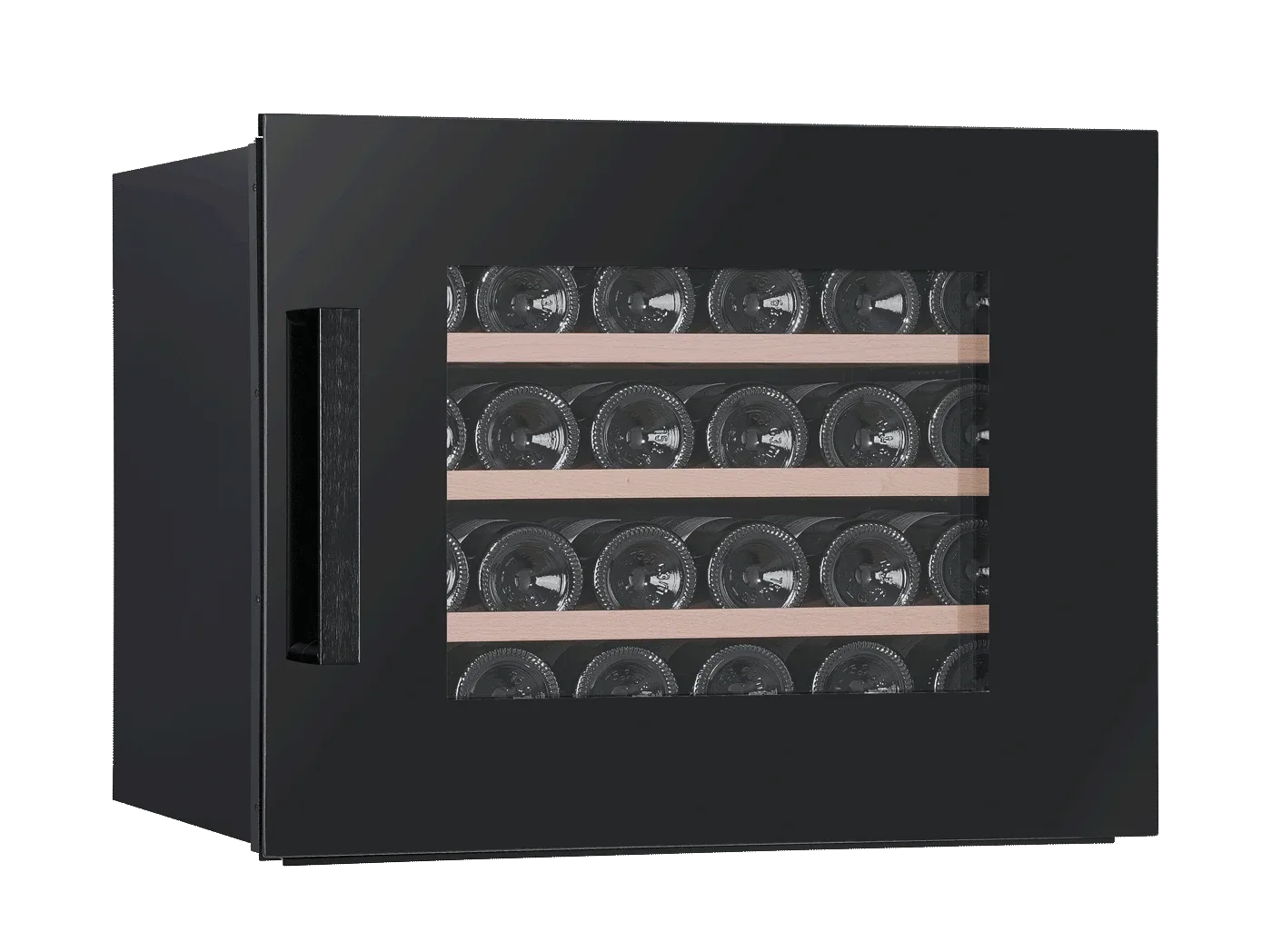 Einbau-Weinkühlschrank - Scandinavian Collection 45 Fullglass Black