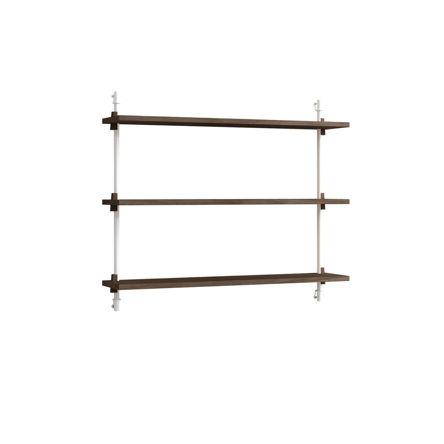 MOEBE Wall Shelving vägghylla Rökt ek-white, 92x65x17,5 cm, WS.65.1