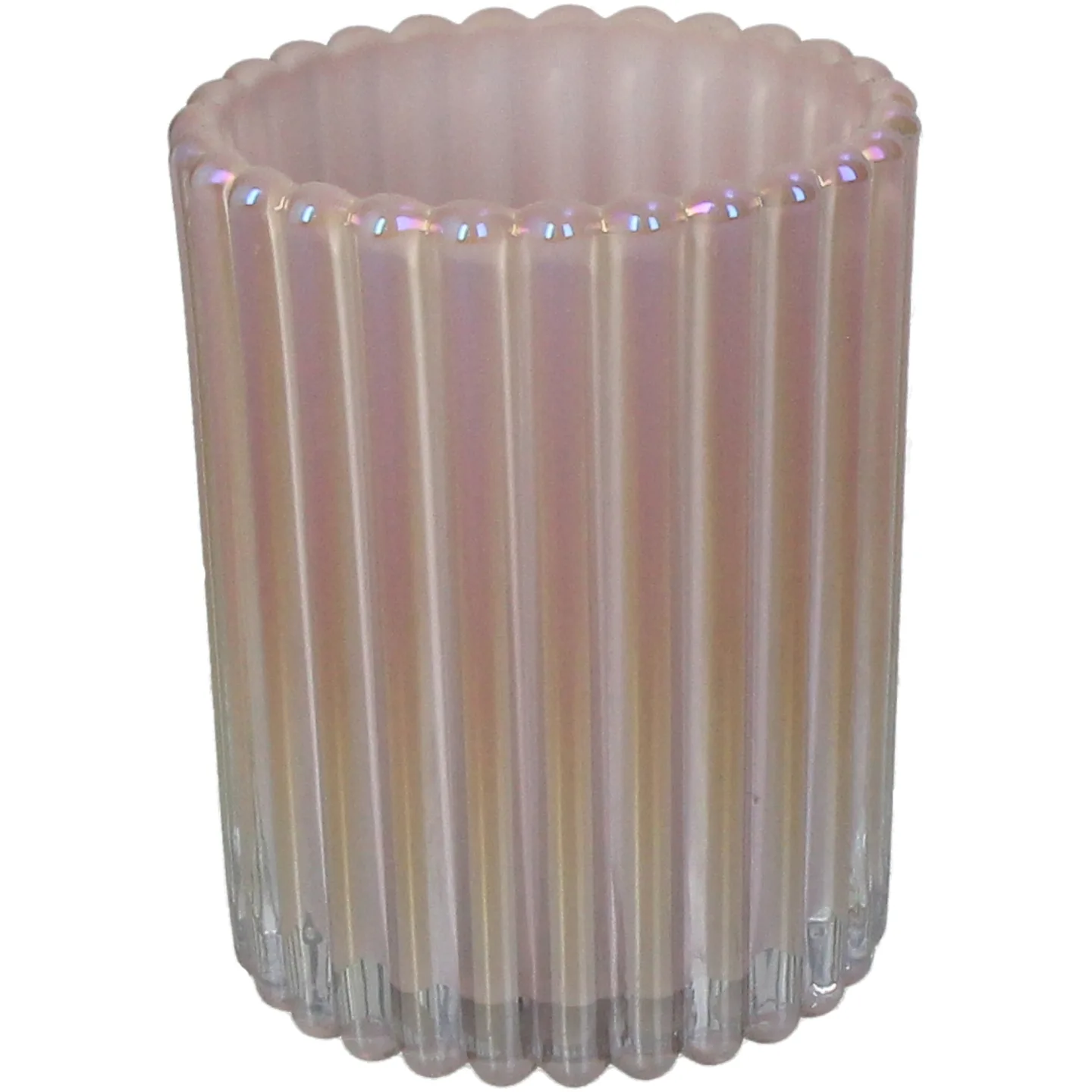 Kersten Windlicht Glas, Rosa H: 9 cm | Schubiger Möbel