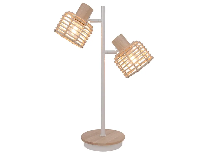 Tischlampe SAMIUI 53.5cm 25W holz