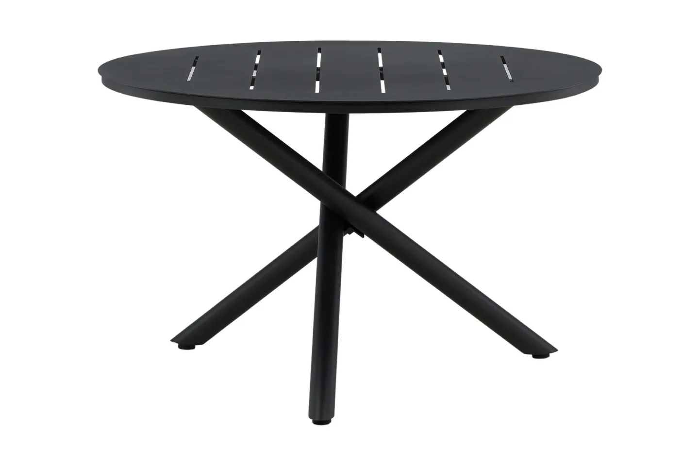 Alma Matbord Utomhus Rund 120 cm Svart - Venture Home