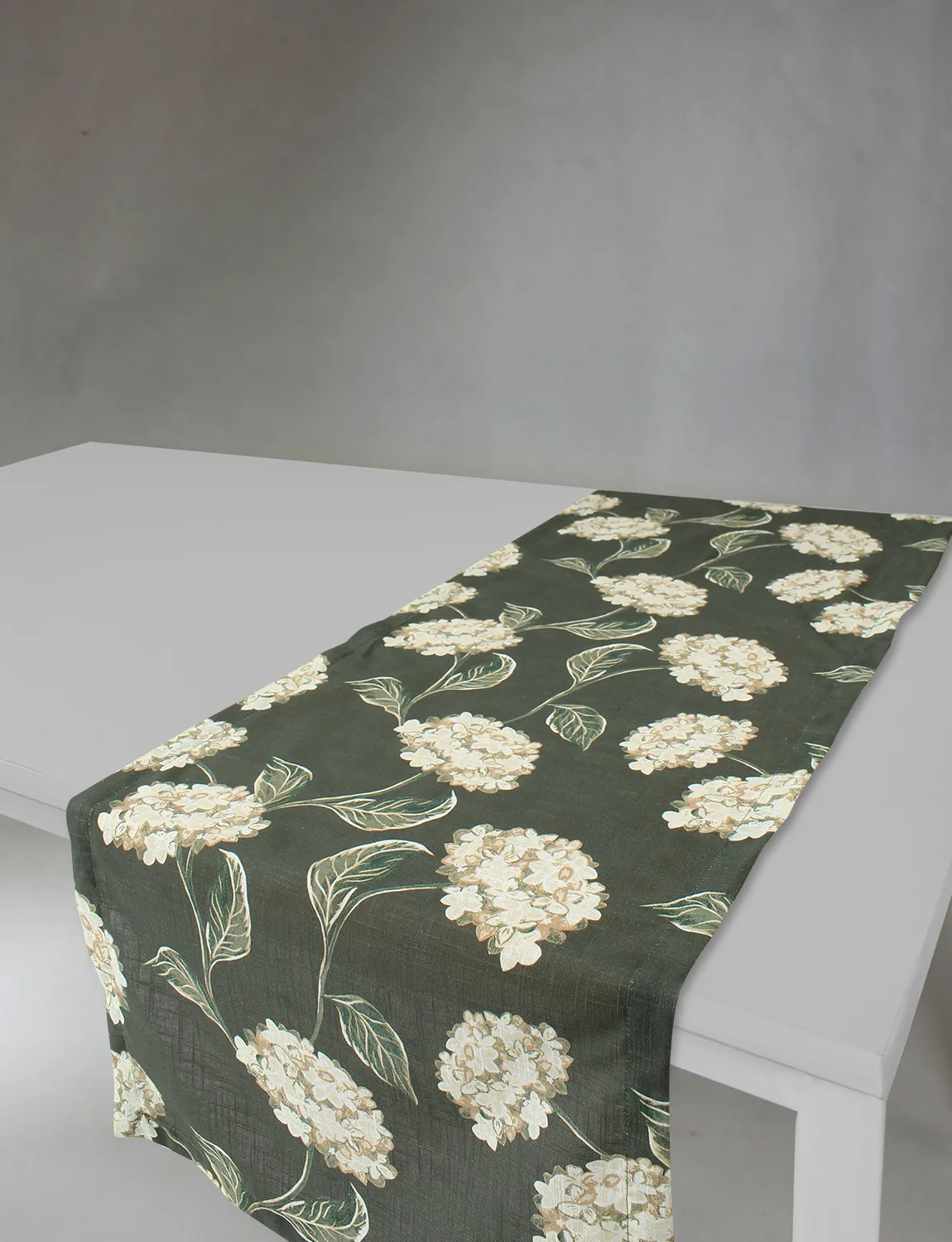 Løpere - Dorthe (grønn) (Størrelse: 40 x 140 cm)